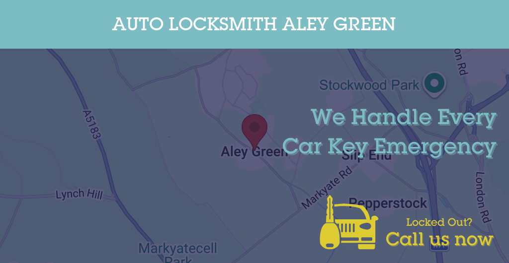 Auto Locksmith Services in Aley Green - LU postcode