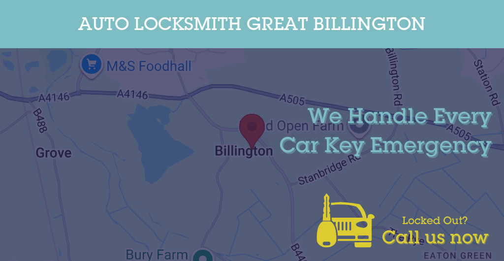 Auto Locksmith Services in Great Billington - LU postcode