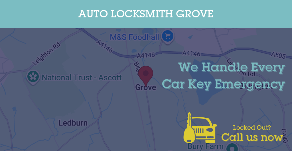 Auto Locksmith Services in Grove - LU postcode