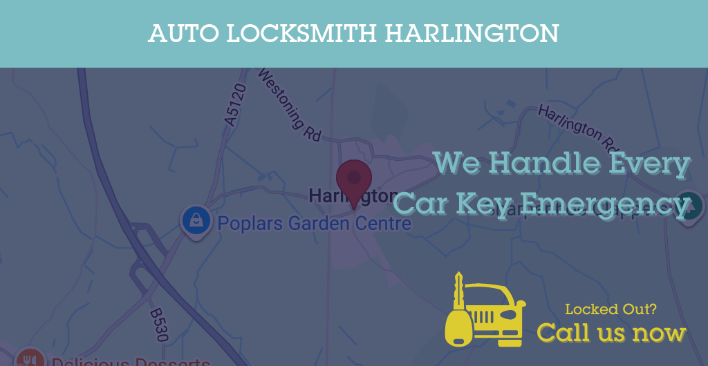 Auto Locksmith Services in Harlington - LU postcode