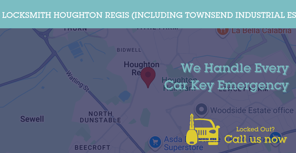 Auto Locksmith Services in Houghton Regis (including Townsend Industrial Estate) - LU postcode