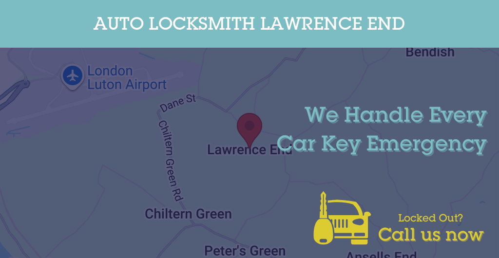 Auto Locksmith Services in Lawrence End - LU postcode
