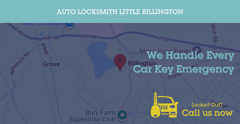 Auto Locksmith Services in Little Billington - LU postcode