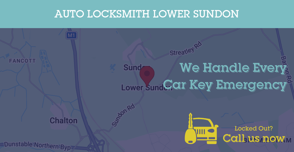 Auto Locksmith Services in Lower Sundon - LU postcode