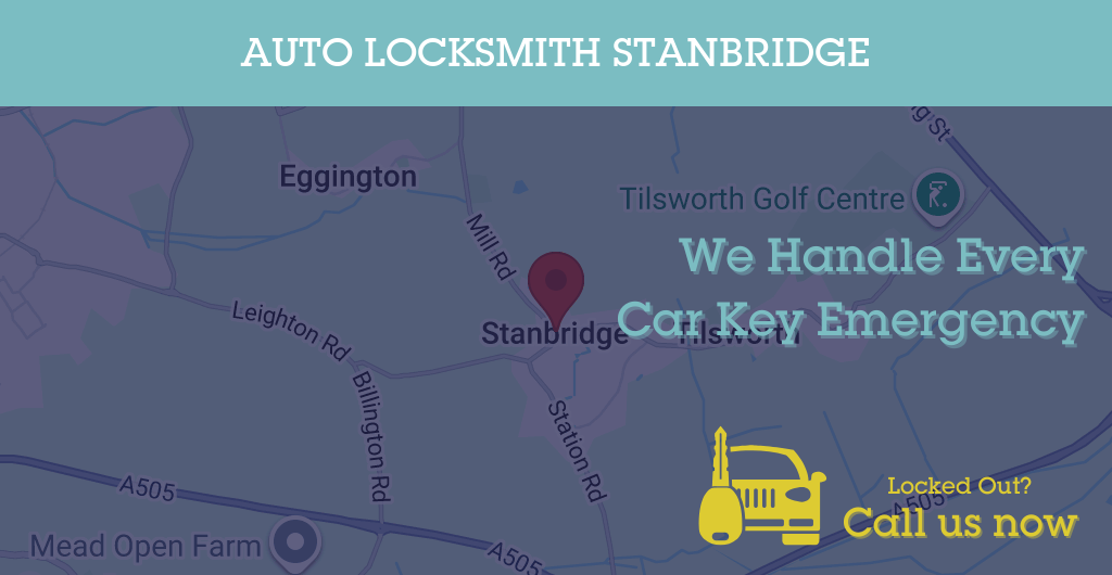 Auto Locksmith Services in Stanbridge - LU postcode