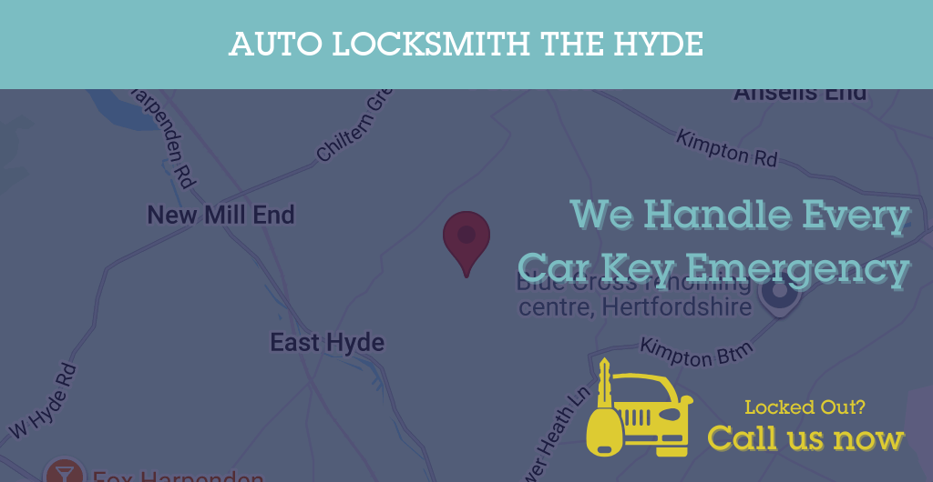 Auto Locksmith Services in The Hyde - LU postcode