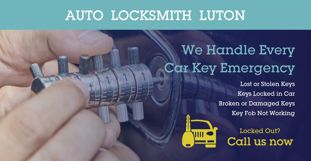 Emergency Auto Locksmith in Luton | 24/7 Car Key Service